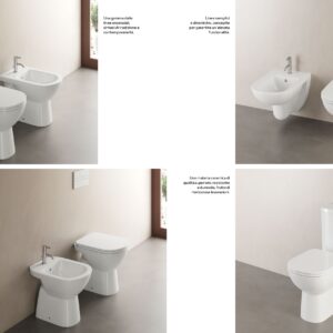 LAVELLO CERAMICA 2 BUCHE A DX SCOLAPIATTI A SX CM.120X50 X H23 DA APPOGGIO  SU MOBILETTO